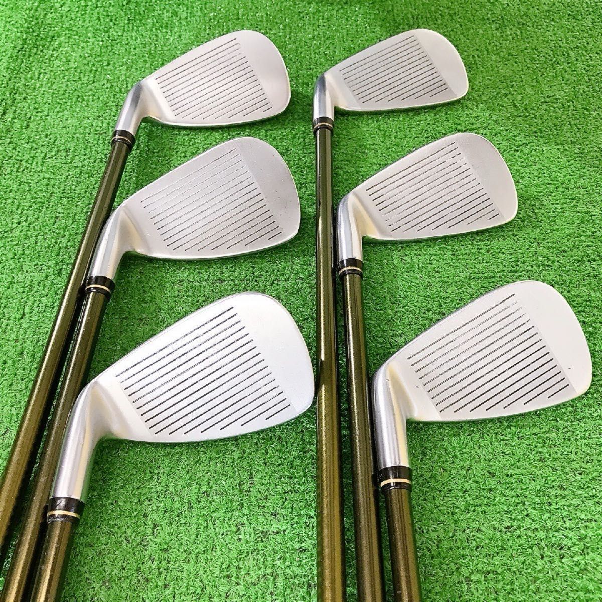 チ883Sホンマ BERES MG703 6本アイアンセット GOLD 日本製 JAPAN 金