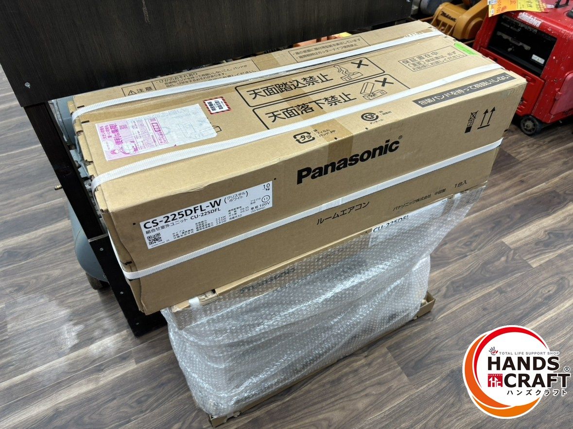 ♭ 送料無料 ♥品 パナソニック CS-224DFL-W エアコン 2025年製 主に6畳用 伝票直貼り 離島及び一部地域を除く