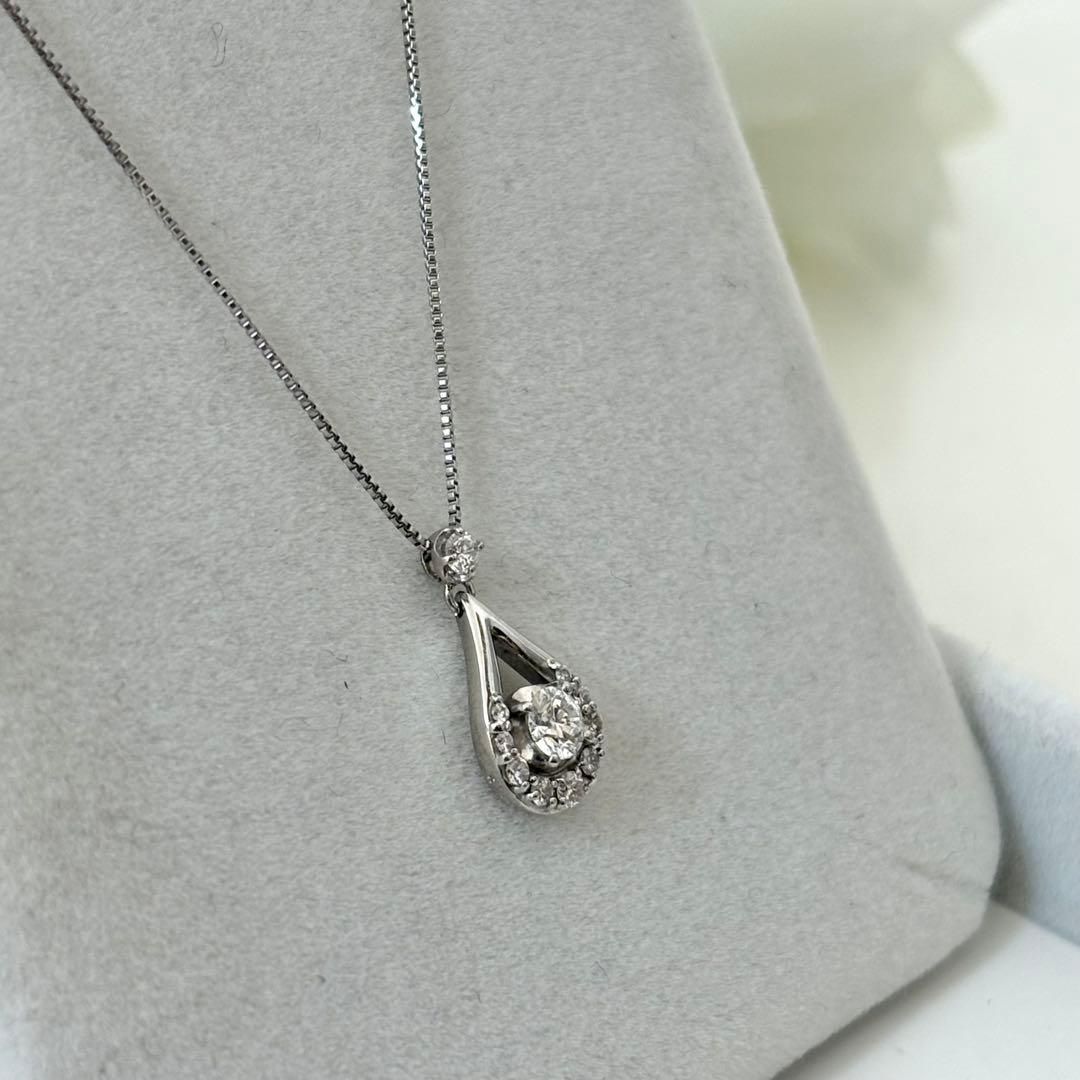 234【ヴァンドーム青山】 Pt950×Pt850 ダイヤモンド ネックレス - メルカリ