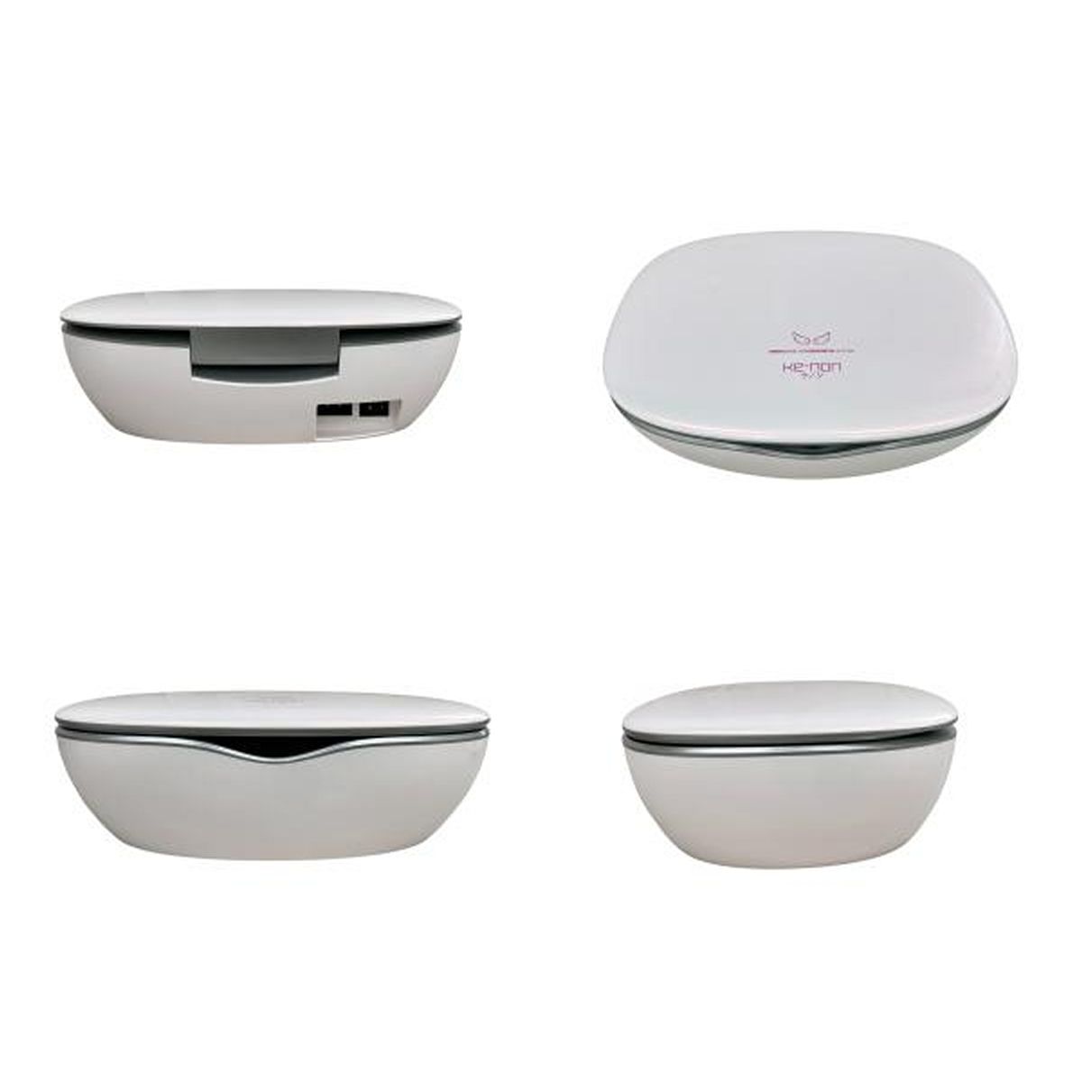 ケノン 家庭用脱毛器 Lv7.1 パールホワイト カートリッジ3個付き