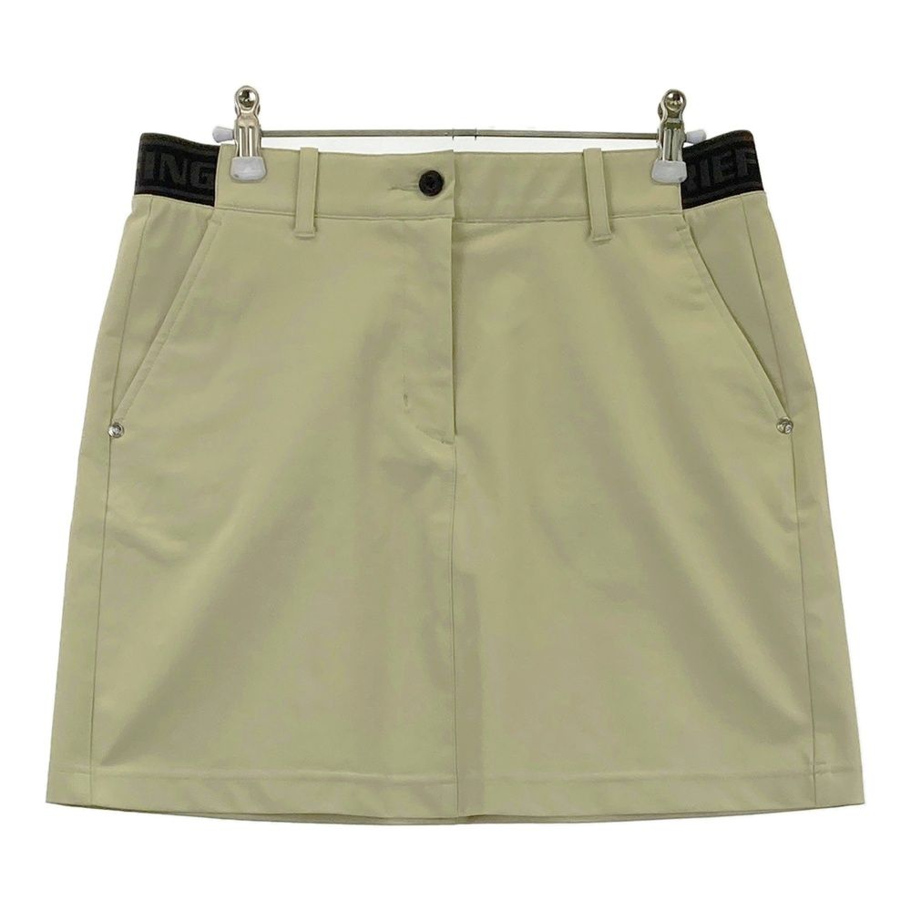 サイズ L BRIEFING GOLF ブリーフィング モデル ウエストロゴ ストレッチスカート ベージュ系 240101551142 ゴルフウェア レディース ストスト