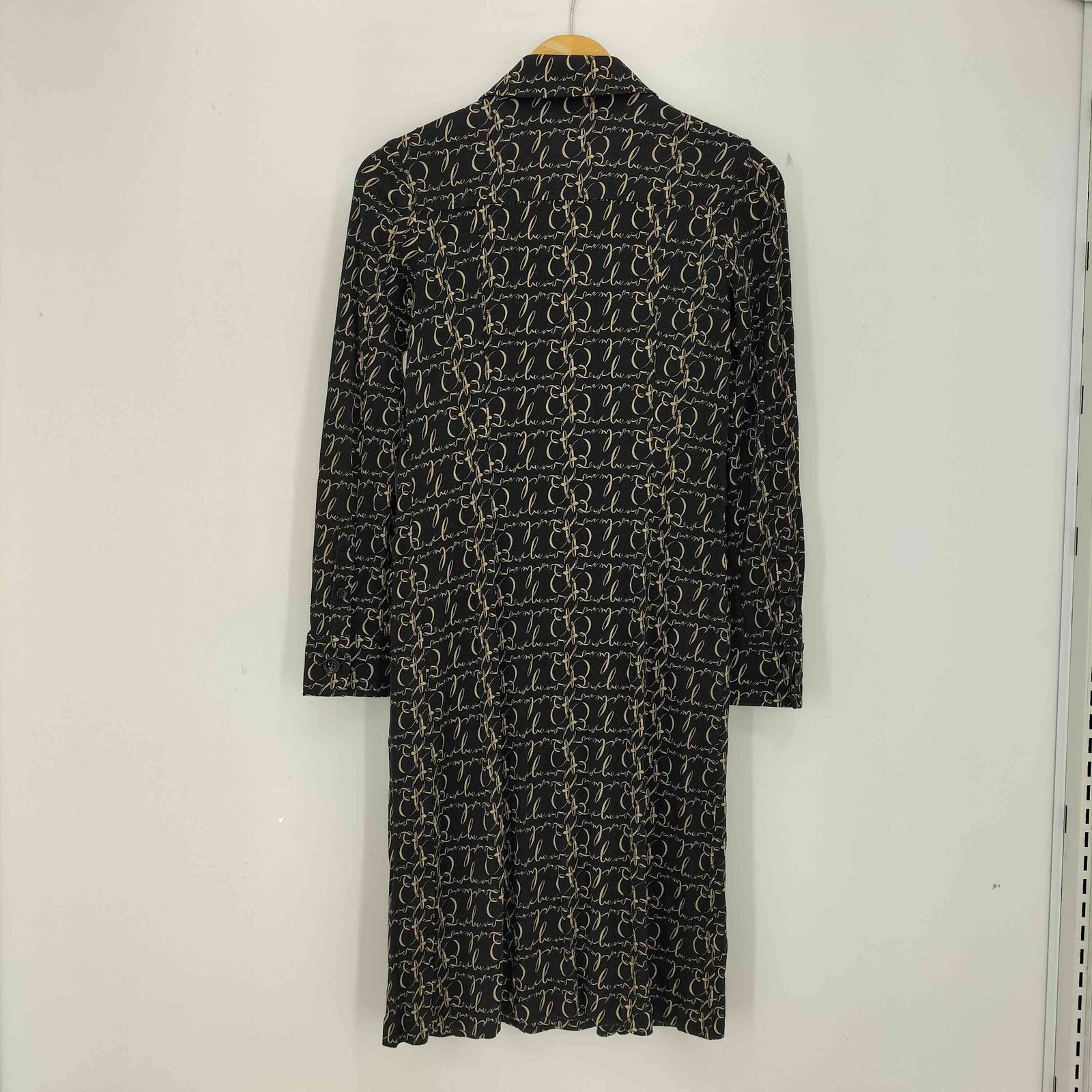 BURBERRY LONDON シルク 総柄 シャツワンピース 38 レディース レディース バーバリーロンドン BURBERRY LONDON 総柄 シルク100