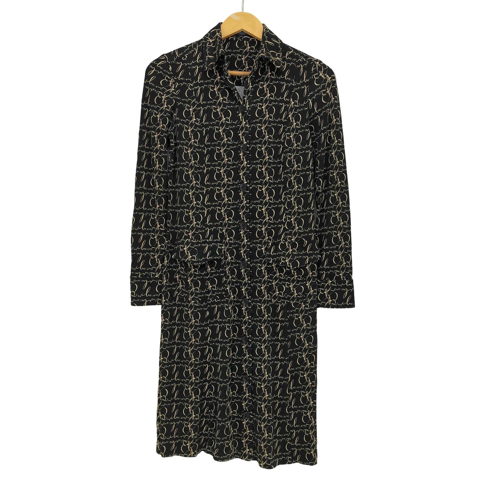 レディース バーバリーロンドン BURBERRY LONDON 総柄 シルク100