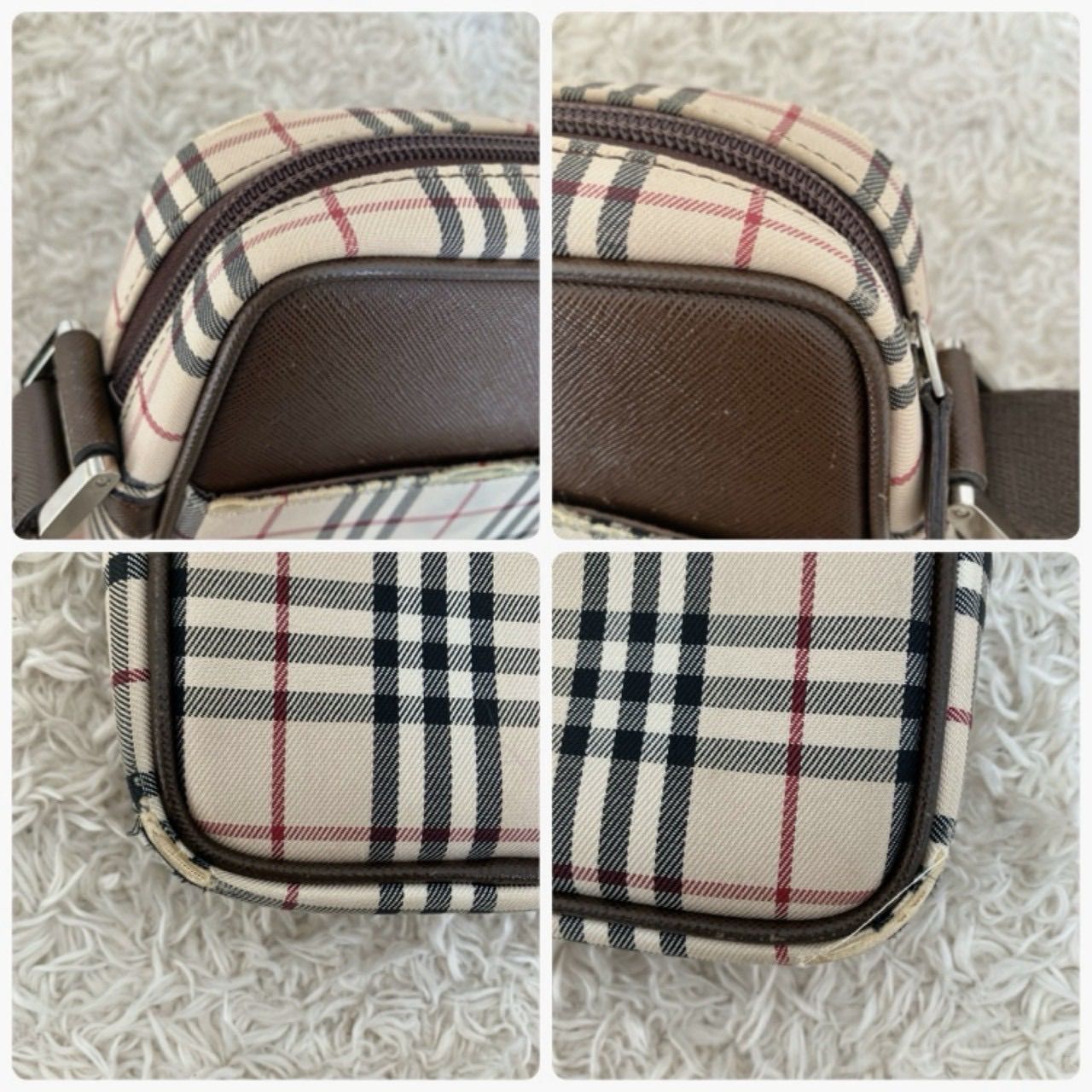BURBERRY バーバリー ショルダーバッグ ノバチェック - メルカリ
