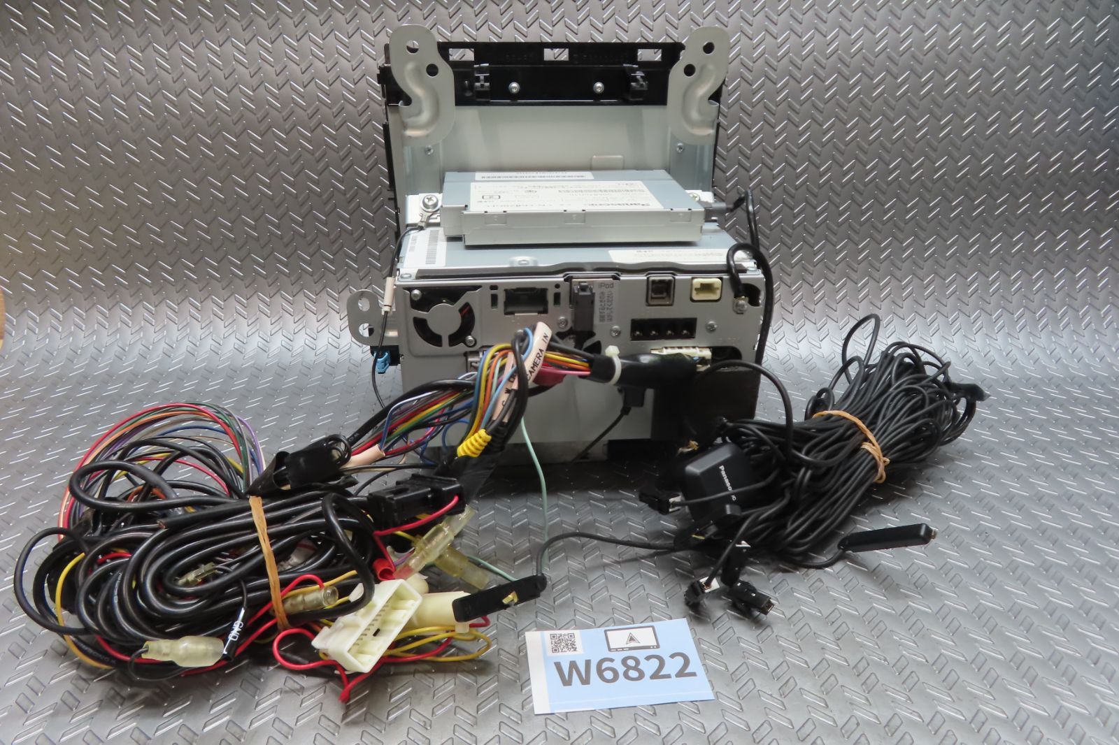 2019年|完動品保証付 W6822|スバル純正 パナソニック インプレッサ GT2 GT3 GT6 GT7 メモリーナビ CN-LR820D 配線セット付