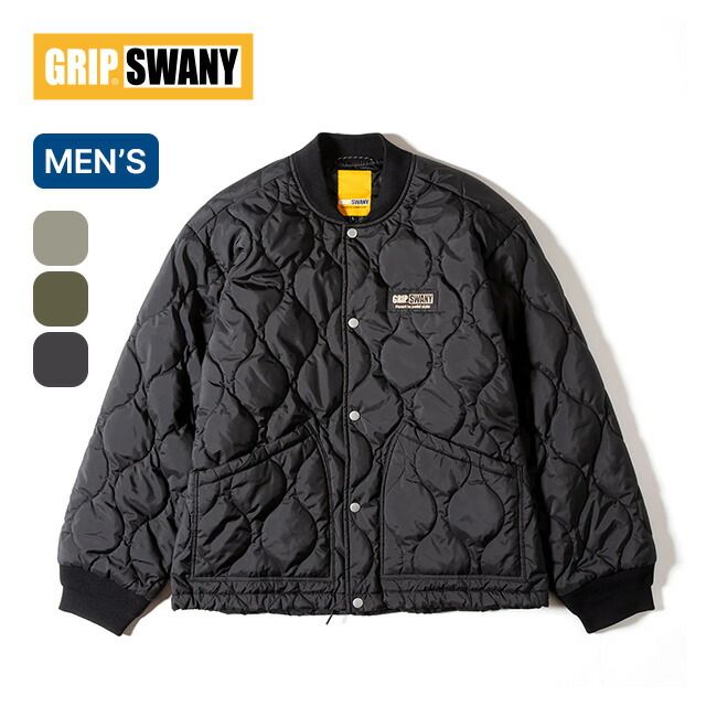 GRIP SWANY グリップスワニー ウォーターリペレントキルティングブルゾン GSMJ-054