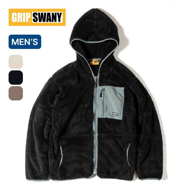 GRIP SWANY グリップスワニー コーラルフリースフーディー GSMCT-079