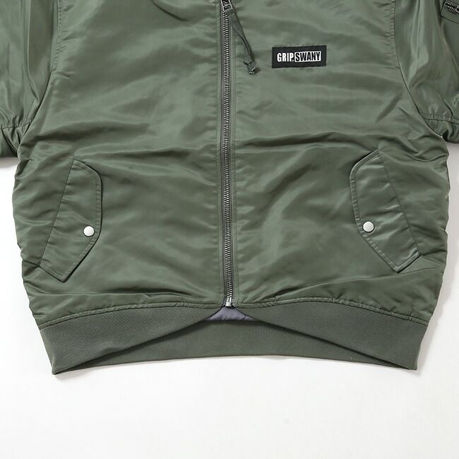 グリップスワニー ウォーターリペレントフライトジャケット
