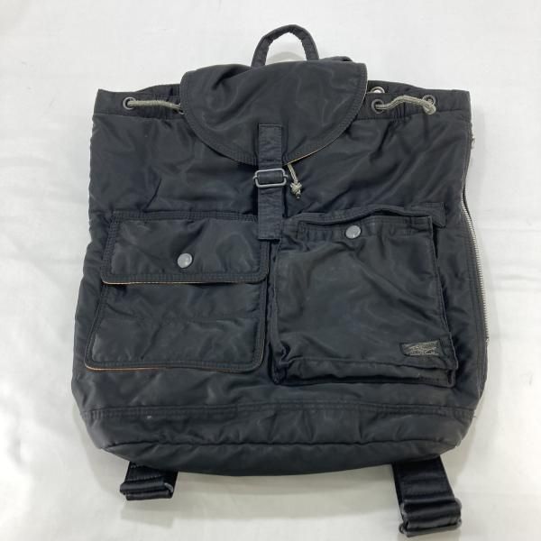 中古】PORTER タンカー リュック ブラック ポーター [19][240019512627