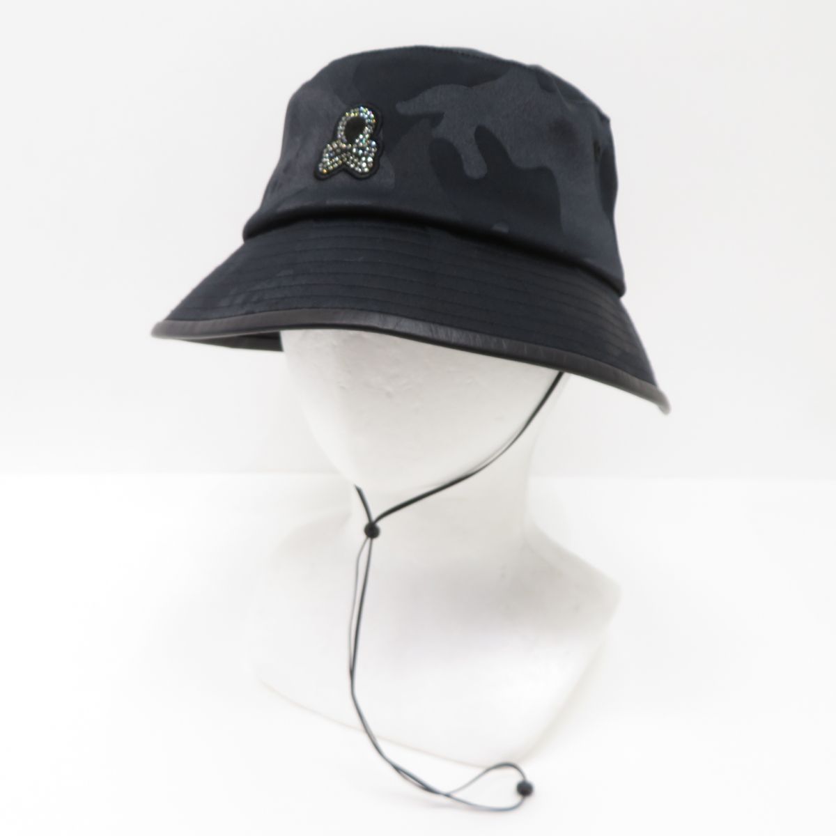 MARK-LONA マークアンドロナ スカルカモバケットハット 帽子 ゴルフ Lサイズ