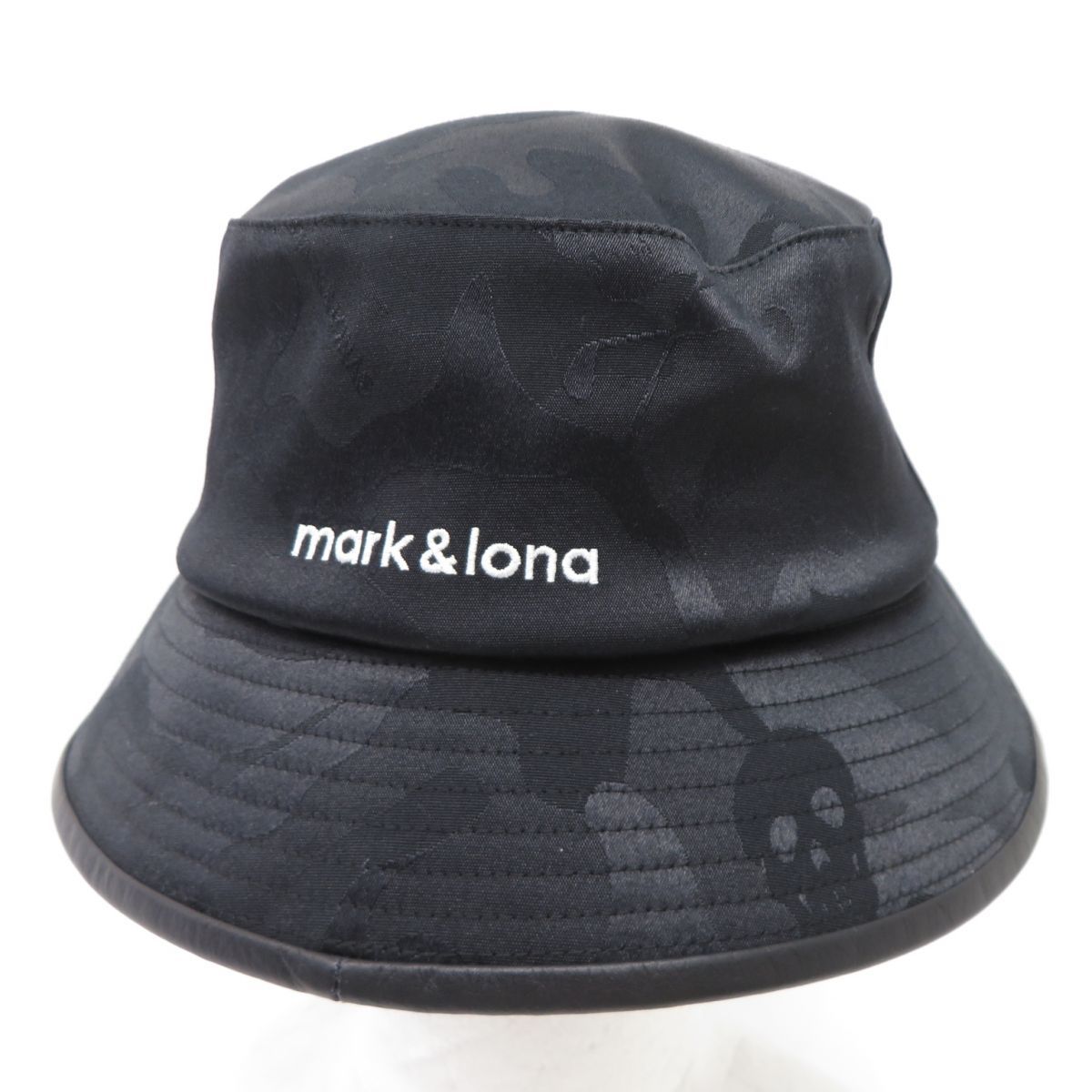 マークアンドロナ スカルカモバケットハット