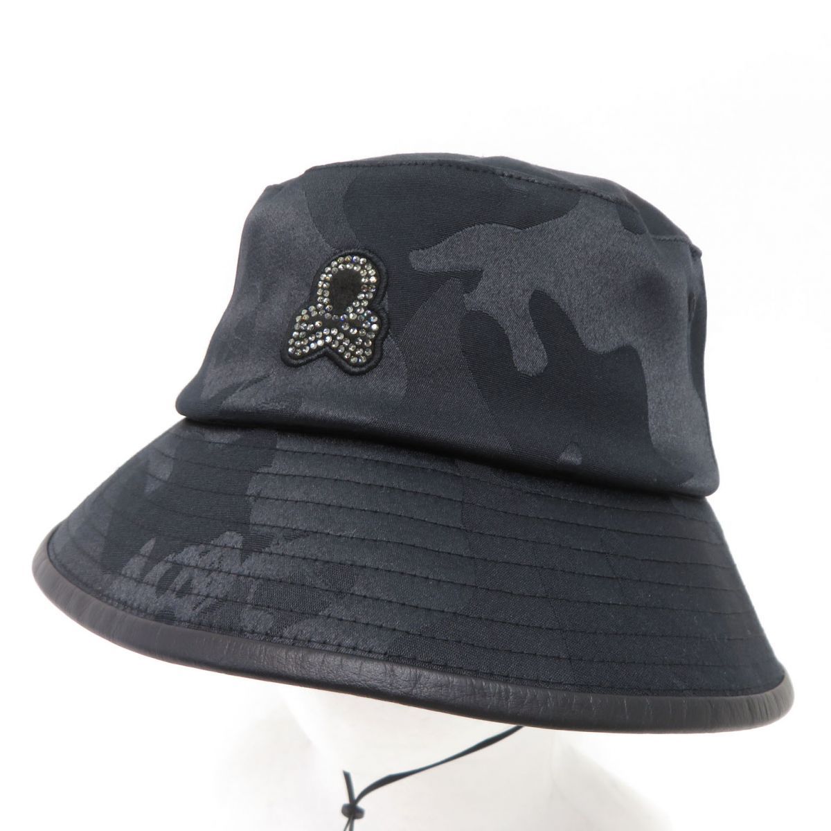 MARK-LONA マークアンドロナ スカルカモバケットハット 帽子 ゴルフ Lサイズ