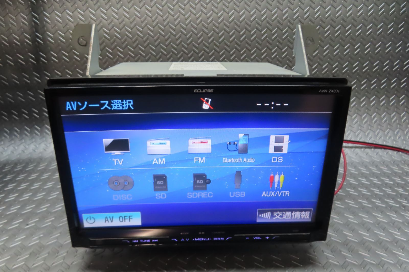完動品保証付 W6824|イクリプス メモリーナビ AVN-ZX03i 9インチ トヨタ ヴェルファイア 35Z 前期 GGH20 ANH20 ATH20 配線セット付 BRIGHTFACE_UK