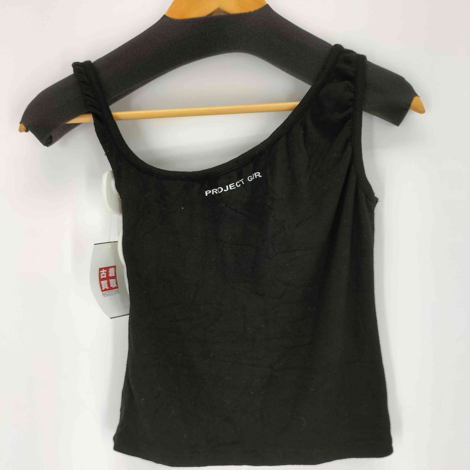 ユーズドフルギ 古着 PROJECT G R SLUT SLEEVELESS ノースリーブ レディース 表記無