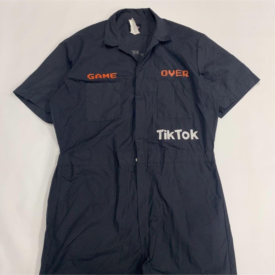 Dickies × TikTok GAME OVER プリント つなぎ L相当