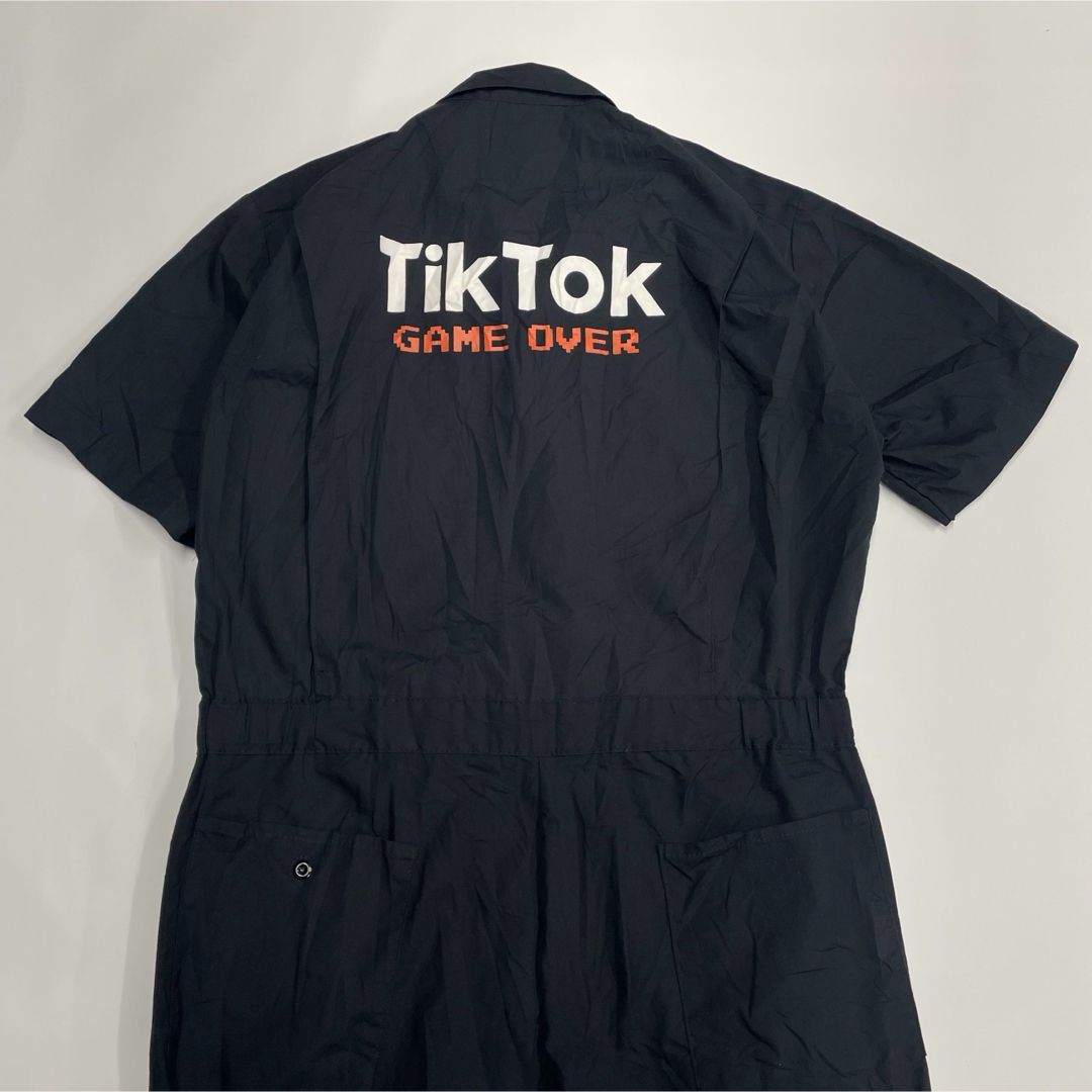 Dickies × TikTok GAME OVER プリント つなぎ L相当