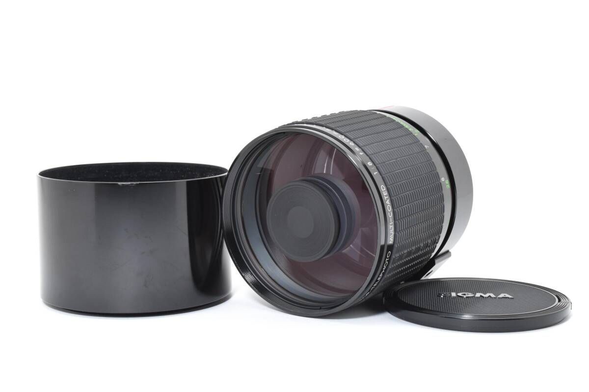 シグマ SIGMA MIRROR-TELEPHOTO 600mm F8 MULTI-COATED ペンタックス Kマウント PENTAX W1122 AW2534