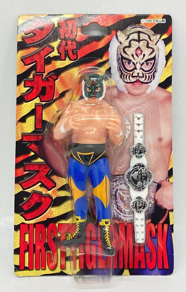キャラプロ版 プロレスフィギュア 復活初代タイガーマスク ⅢMark