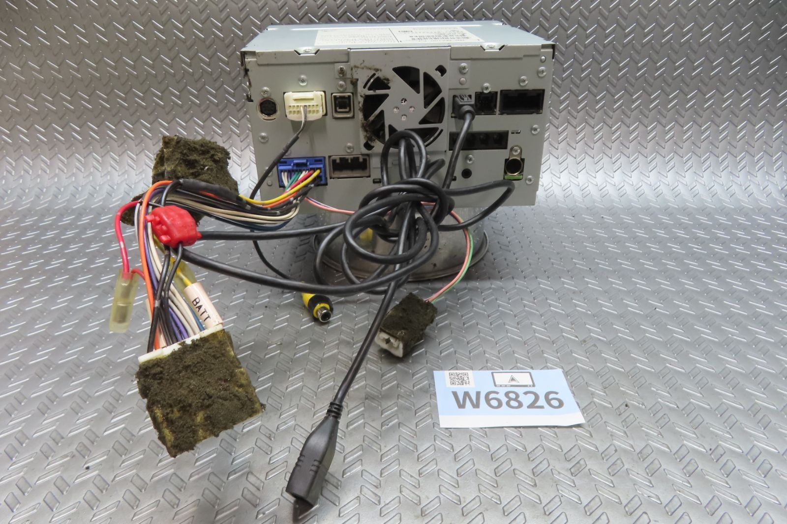 タッチパネル正常|完動品保証付 W6826|スバル ダイヤトーン サウンドナビ NR-MZ100-FJ TV地デジフルセグ内蔵 Bluetooth内蔵 TV視聴OK