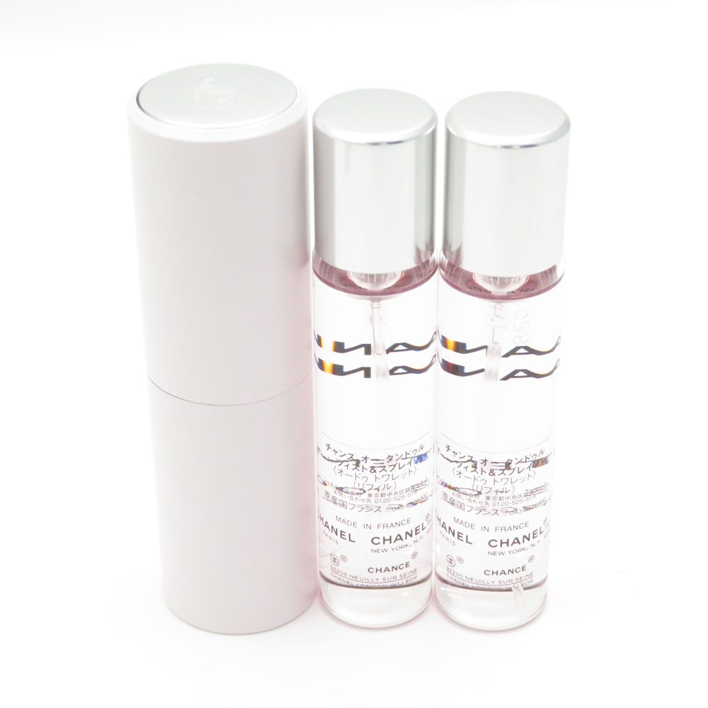 CHANEL シャネル チャンス オー タンドゥル ツィスト＆スプレイ 香水 3点 20 ml 3 セット 残量多 オードトワレットEDT