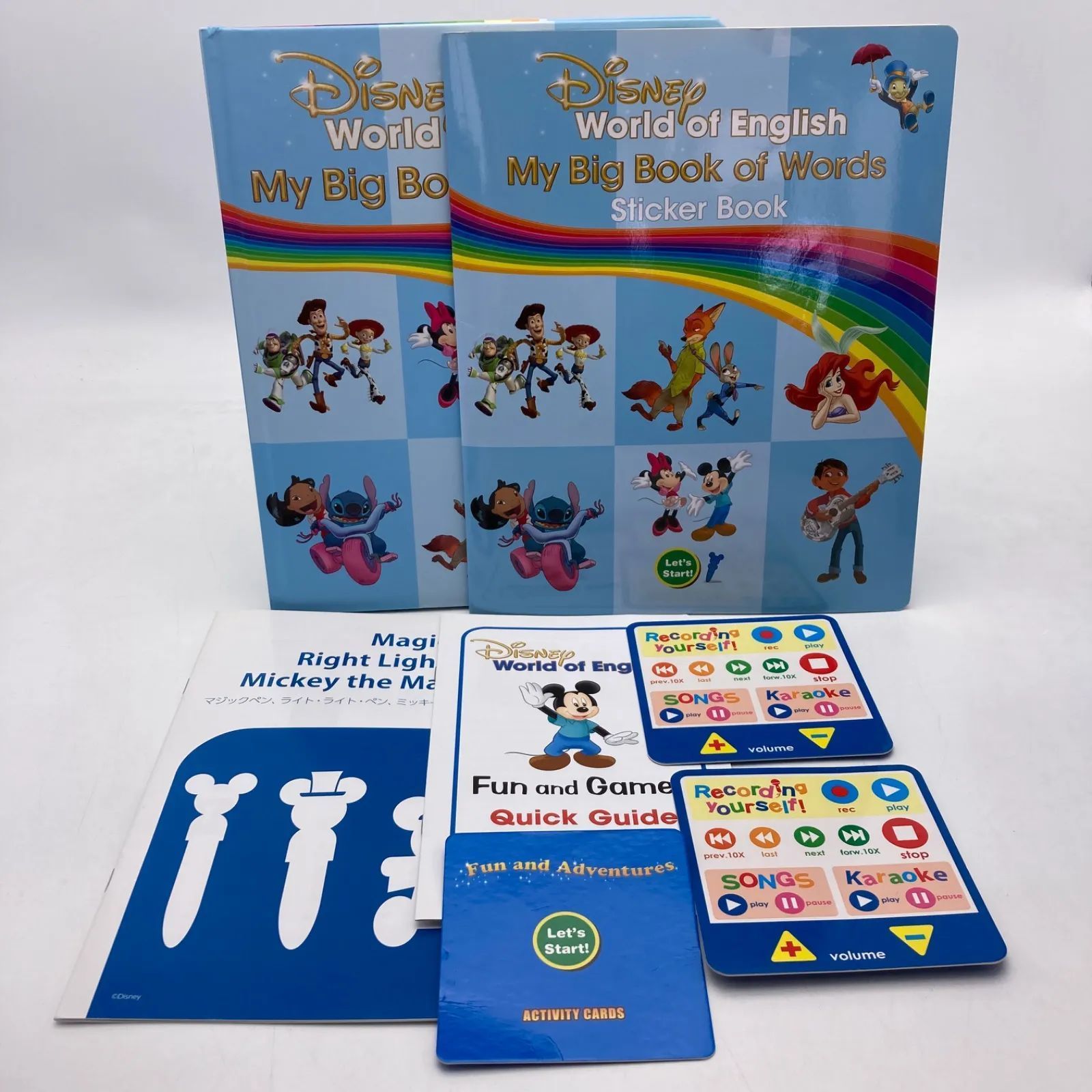 ミッキーマジックペンセット＆アドベンチャー ディズニー英語