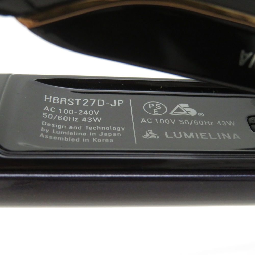 Bioprogramming バイオプログラミング HBRST27D-JP ヘアビューロン 27D plus ストレートアイロン 家庭用美容機器 BD3551L