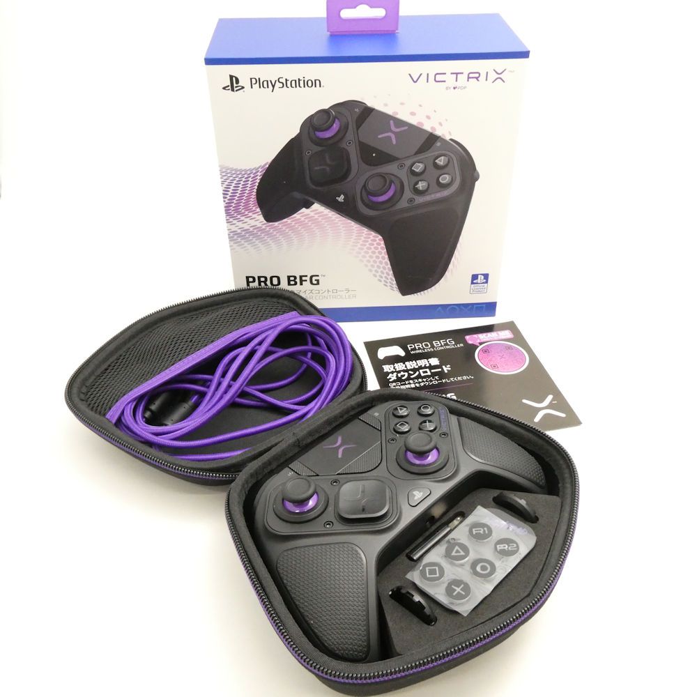 PDP ピーディーピー VICTRIX PRO BFG PS5 PS4 ワイヤレス コントローラー eスポーツ用プロ ゲーム PC HU1707
