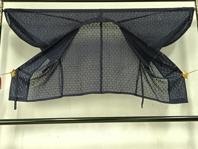 平和屋着物▽道行コート スリーシーズン 春夏秋 塵除け 花尽くし 正絹 AABC3895fy