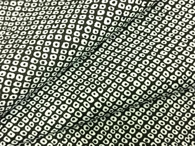 平和屋着物▽小紋 単衣 鹿の子 洗える着物 ♥ AABC3902fy