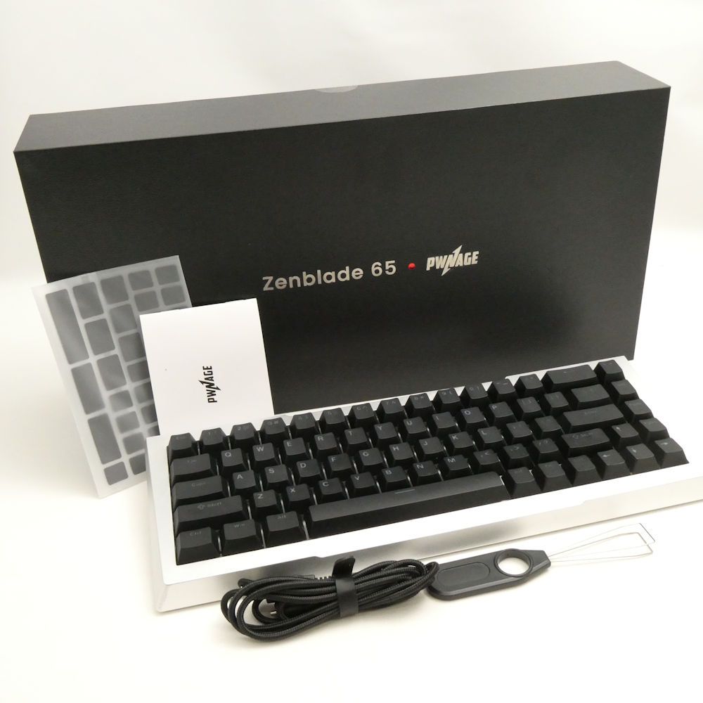 Pwnage ポウネイジ Zenblade 65 メカニカルゲーミングキーボード 磁気スイッチ eスポーツ ゲーム USB PC周辺 HU1712