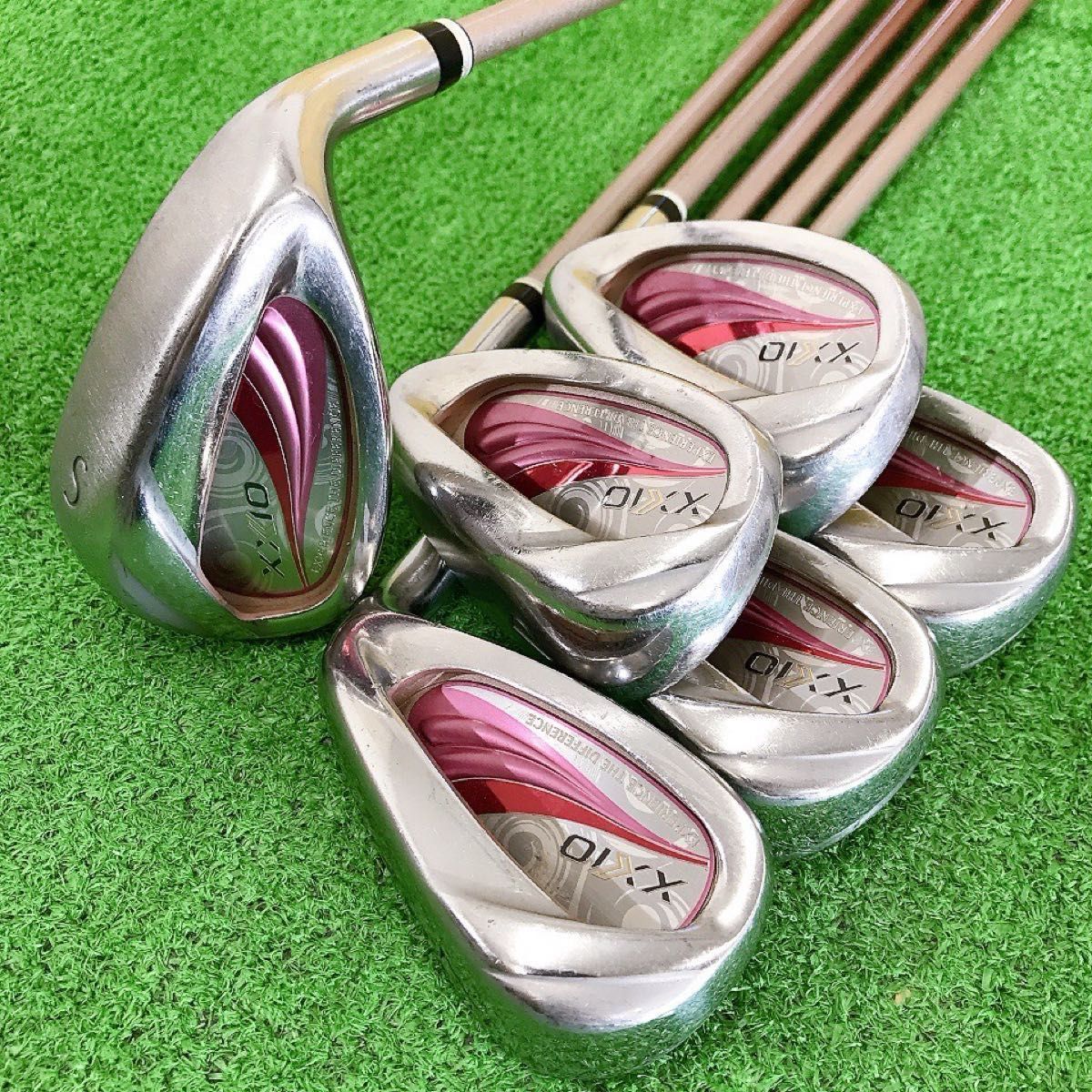 チ89☆ゼクシオイレブン XXIO11代目 6本レディースアイアンセット A