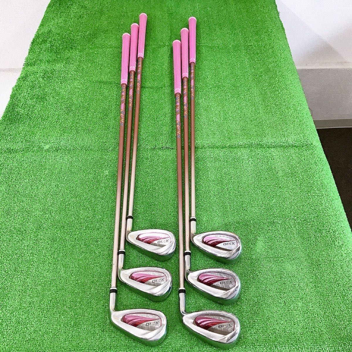 チ89☆ゼクシオイレブン XXIO11代目 6本レディースアイアンセット A
