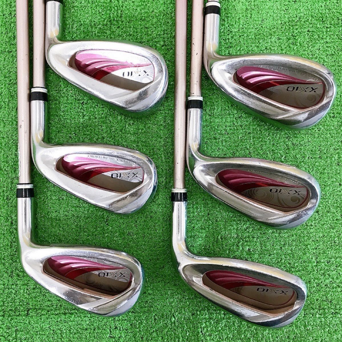 チ89☆ゼクシオイレブン XXIO11代目 6本レディースアイアンセット A