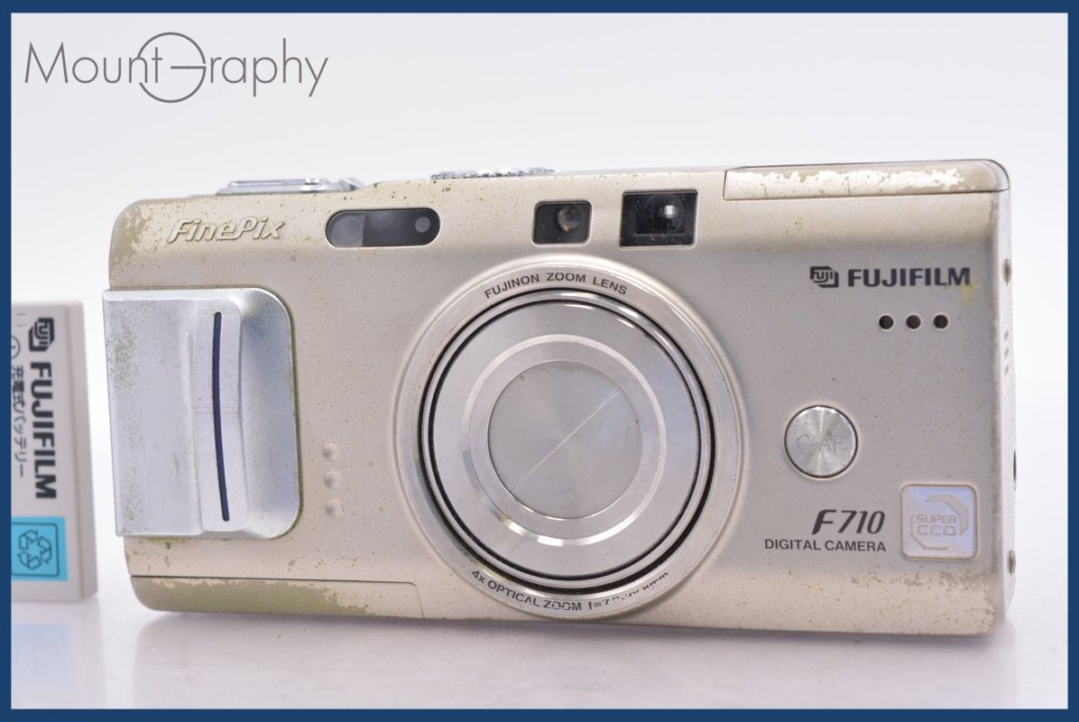 富士フィルム FUJIFILM FinePix F710 4x バッテリー付属 ☆完動☆同梱