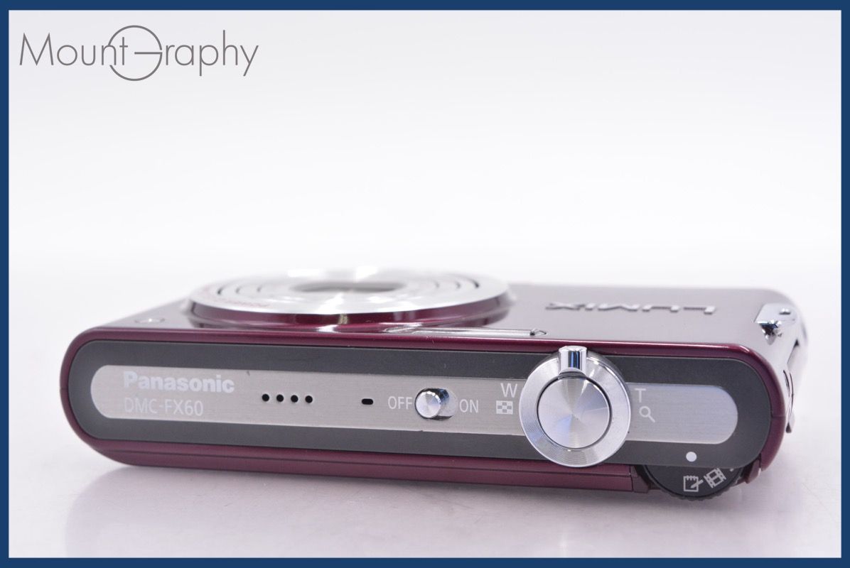 パナソニック Panasonic LUMIX DMC-FX60 5x バッテリー付属 ★完動★同梱可 #mj6286 パナソニック Panasonic LUMIX DMC-FX60 5x バッテリー付属 ☆完動☆同