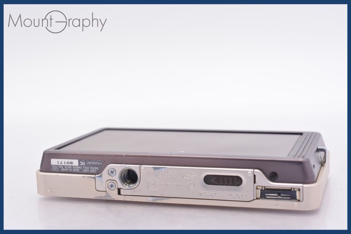 ソニー SONY Cyber-shot DSC-T700 4x ソフトケース付属 同梱可 #mj6304