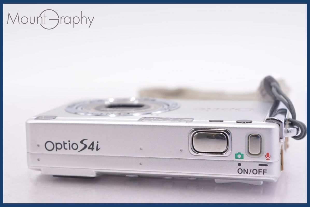 ペンタックス PENTAX Optio S4i  3x 元箱、バッテリー、取扱説明書付属 ★完動★同梱可 #mj6312 ペンタックス PENTAX Optio S4i 3x 元箱、バッテリー、取扱説明書付属