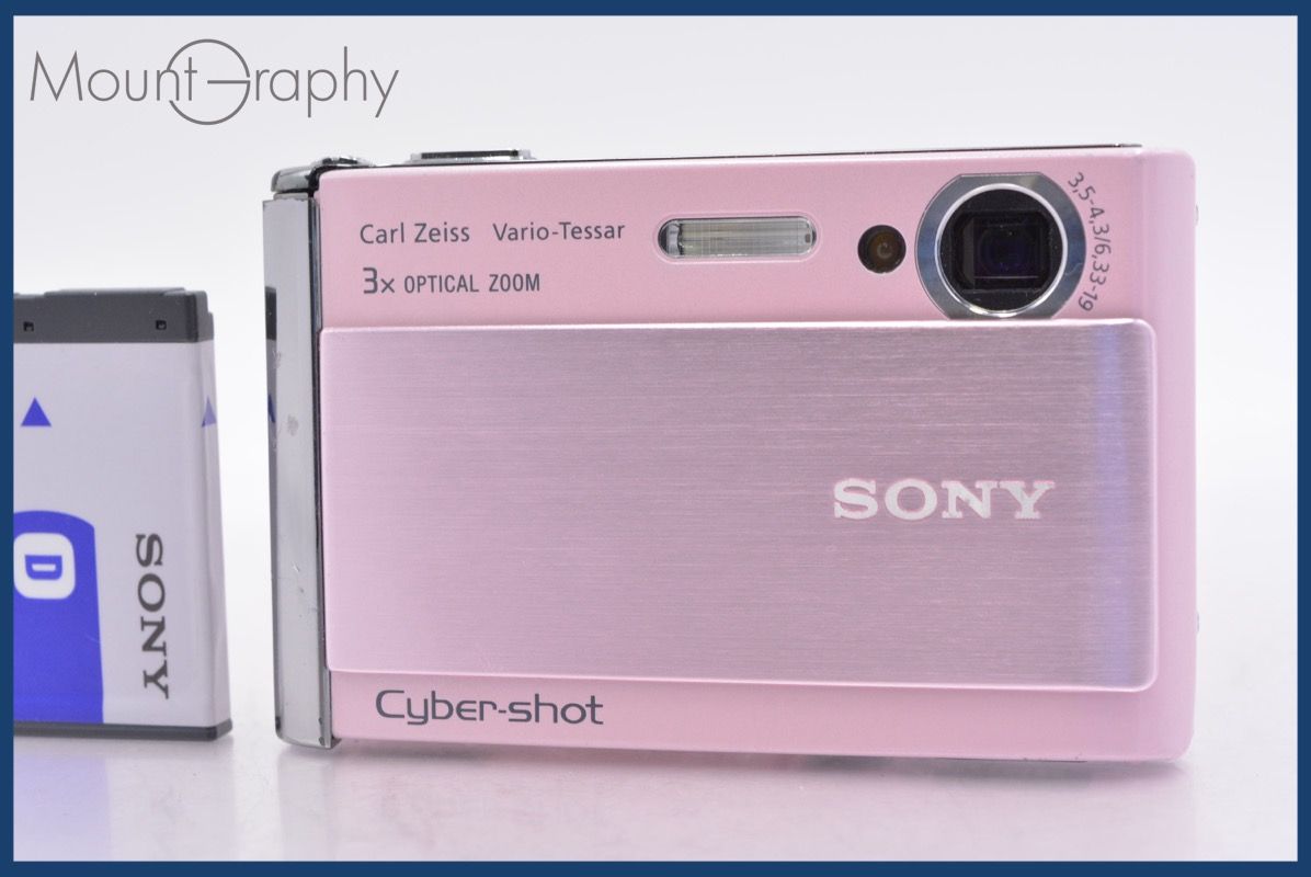 ☆極上美品☆ ソニー SONY Cyber-shot DSC-T70 3x バッテリー付属 ☆完