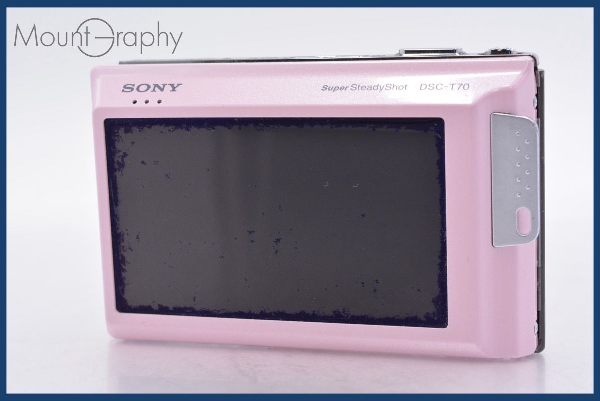 ☆極上美品☆ ソニー SONY Cyber-shot DSC-T70 3x バッテリー付属 ☆完