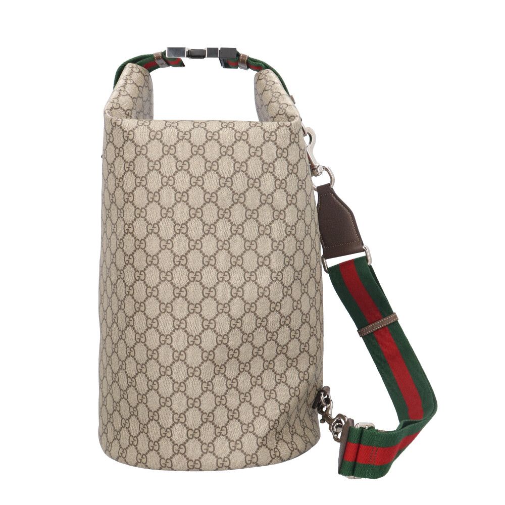 グッチ GGトップハンドル ダッフルバッグ ショルダーバッグ GGスプリームキャンバス 774542 ベージュ メンズ GUCCI グッチ