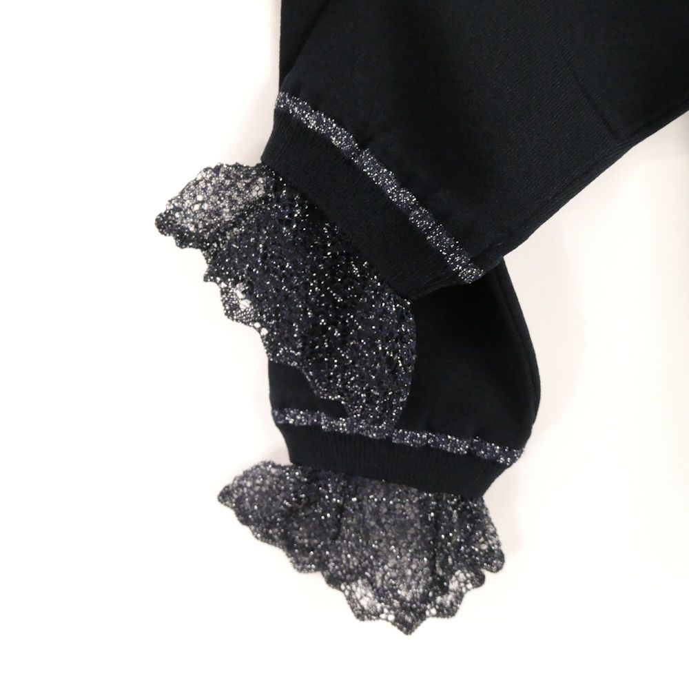 未使用 EPOCA エポカ スタンドカラーニットプルオーバー 40 キュプラ他  