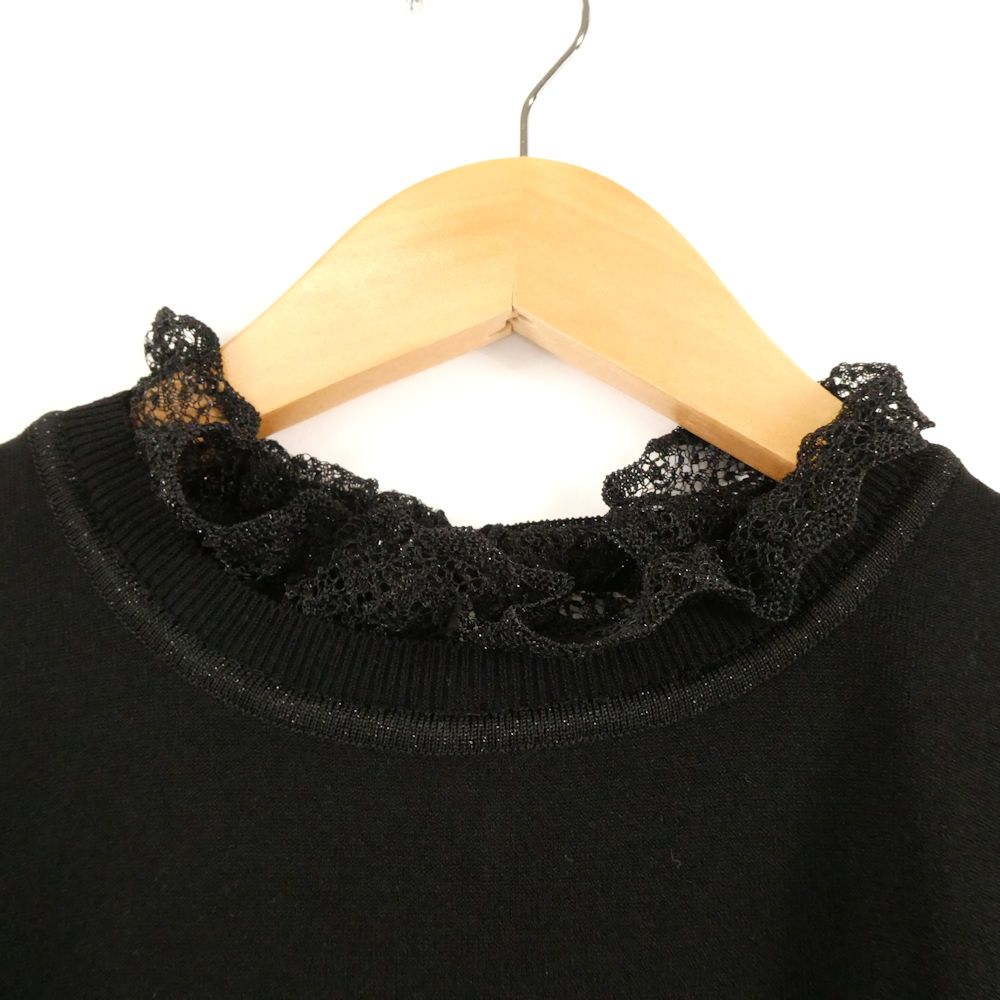 未使用 EPOCA エポカ スタンドカラーニットプルオーバー 40 キュプラ他