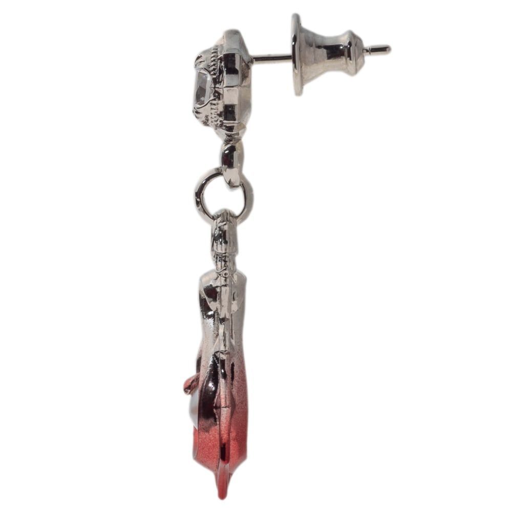 赤彩フィッシュフックピアス アルテミスキングス シルバーアクセサリー ジュエリーブランド NEXPOTALLINN_EU