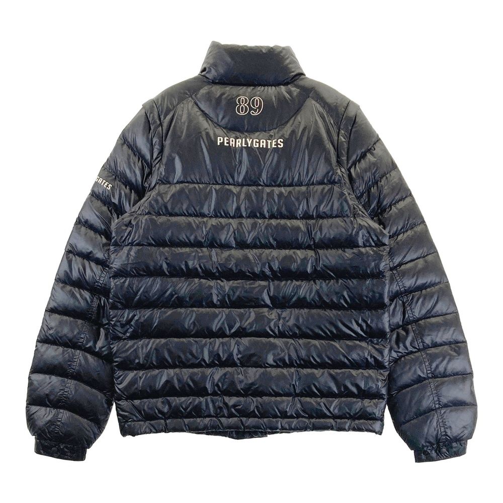 PEARLY GATES ダウンジャケット サイズ4 ブラック PEARLY GATES