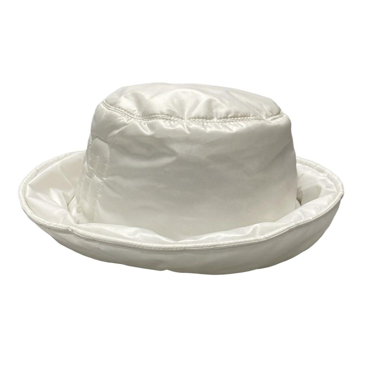 白 バケットハット