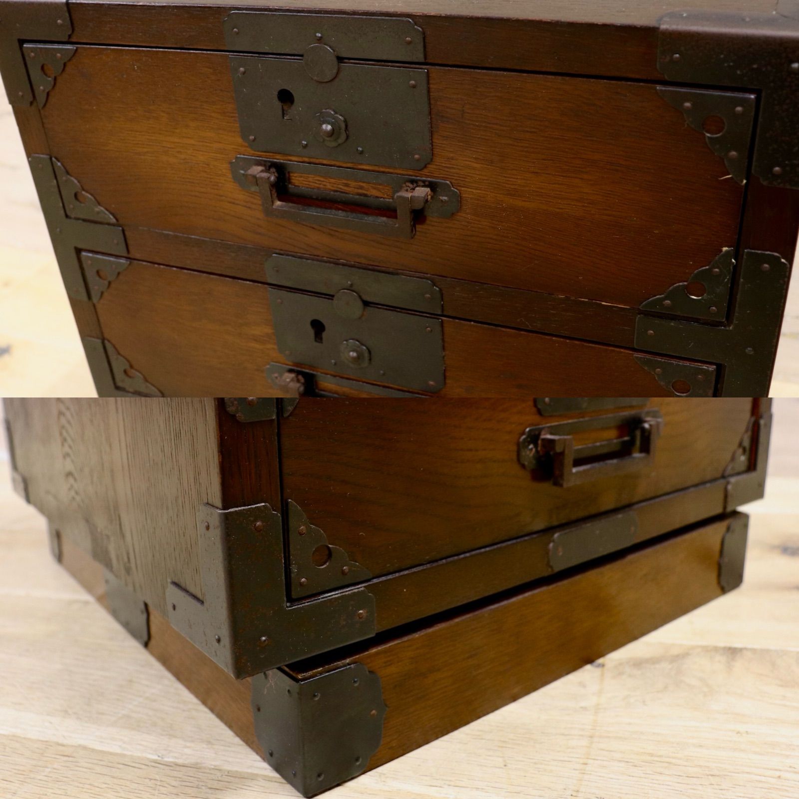 GMIH85B○飛騨産業 | HIDA キツツキ 小箪笥 小引き出し 収納箱 和製アンティーク 昭和レトロ 和室 和モダン NEXPOTALLINN_EU