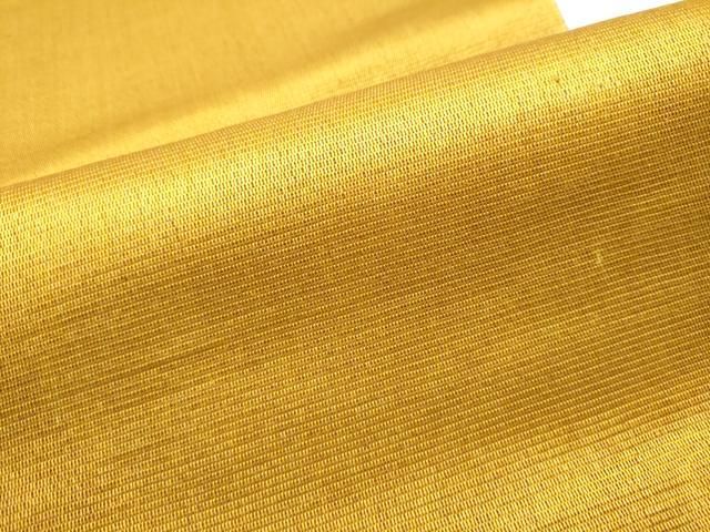 平和屋着物○本場黄八丈 紬 八寸名古屋帯 一重帯 霞文
