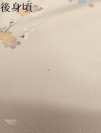 平和屋着物○本加賀友禅作家 岡本幸治 訪問着 枝花文 暈