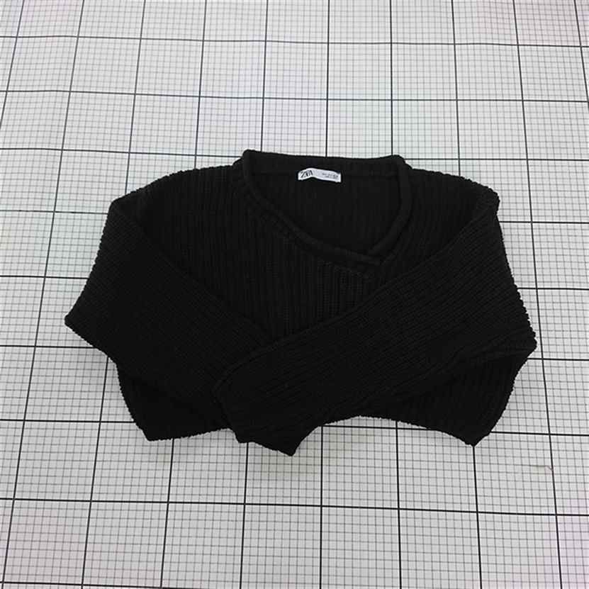 ◇ ⊇ ZARA ザラ ショート丈 長袖 ニット セーター サイズEUR S USA S