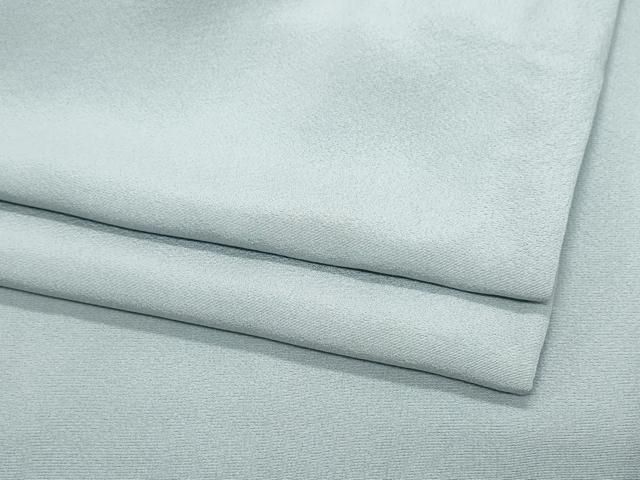 平和屋着物●上質な色無地 灰青色 正絹 ♥ CAAZ8161vf